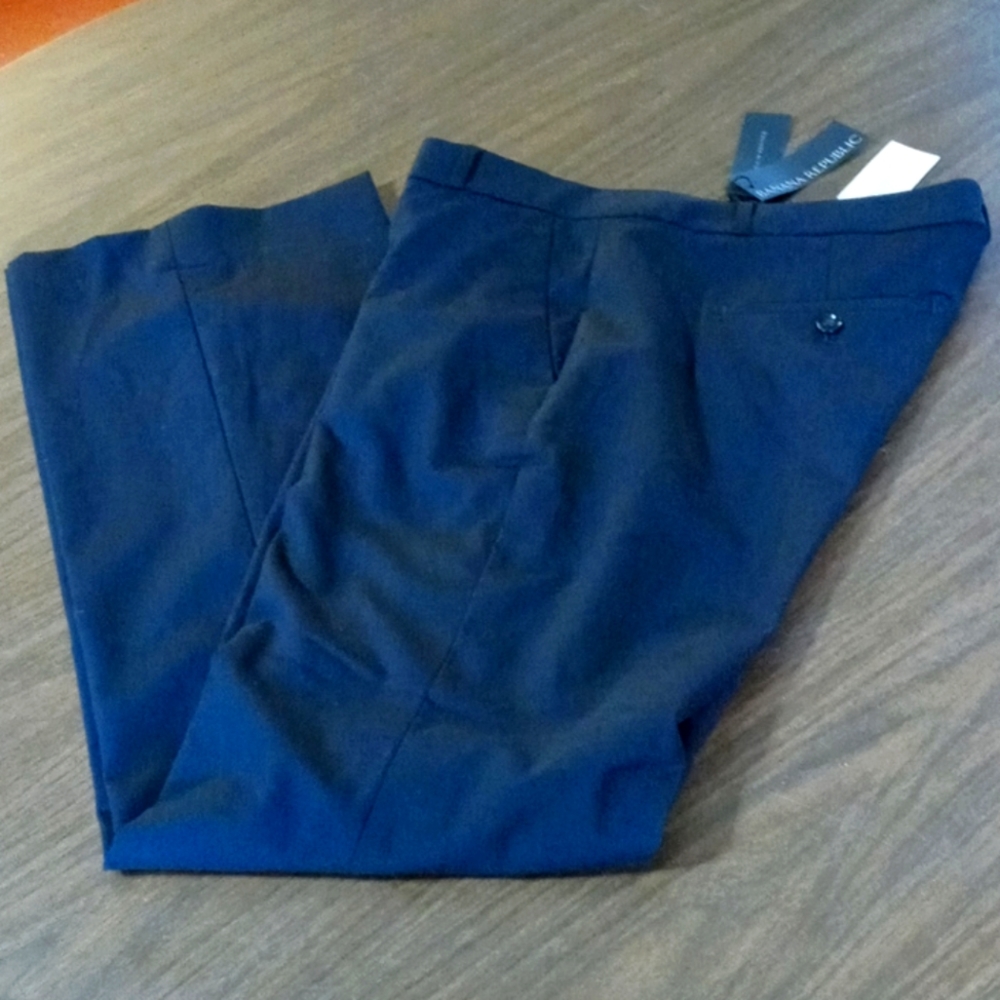 Banana Republic Mid Rise Straight Logan Trouser Women’s Sz 8